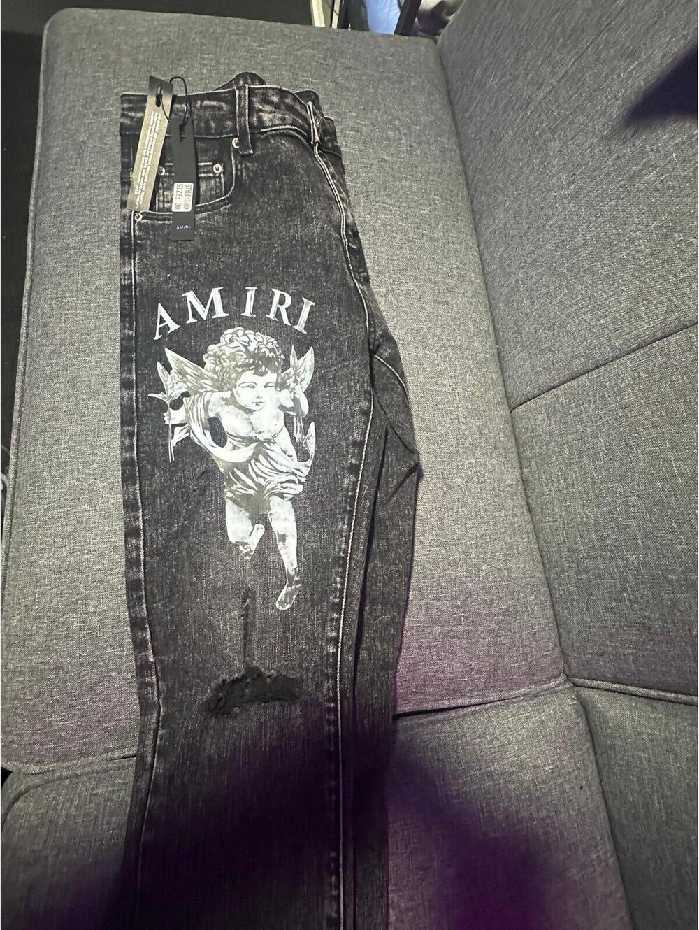 Amiri Jeans BLACK SIZE:30 NEVER WORN